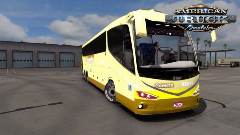 Bus Volvo Irizar i8 6х2 + Interior v1.1 (1.35.x)