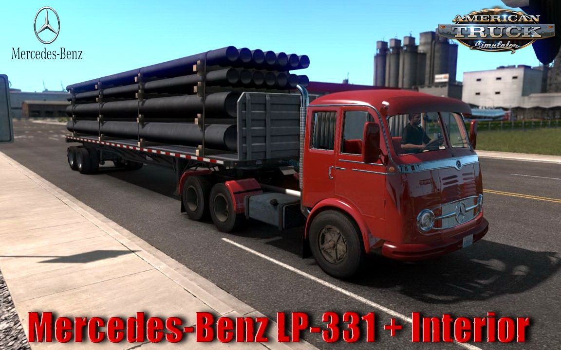 Mercedes-Benz LP-331 + Interior v2.2 (1.35.x)