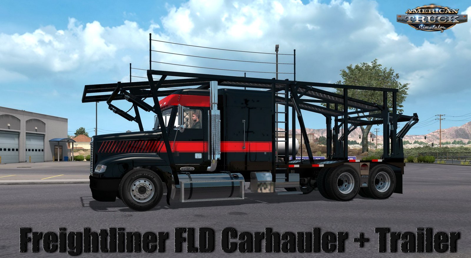 Freightliner FLD Carhauler + Trailer v1.0 (1.35.x)