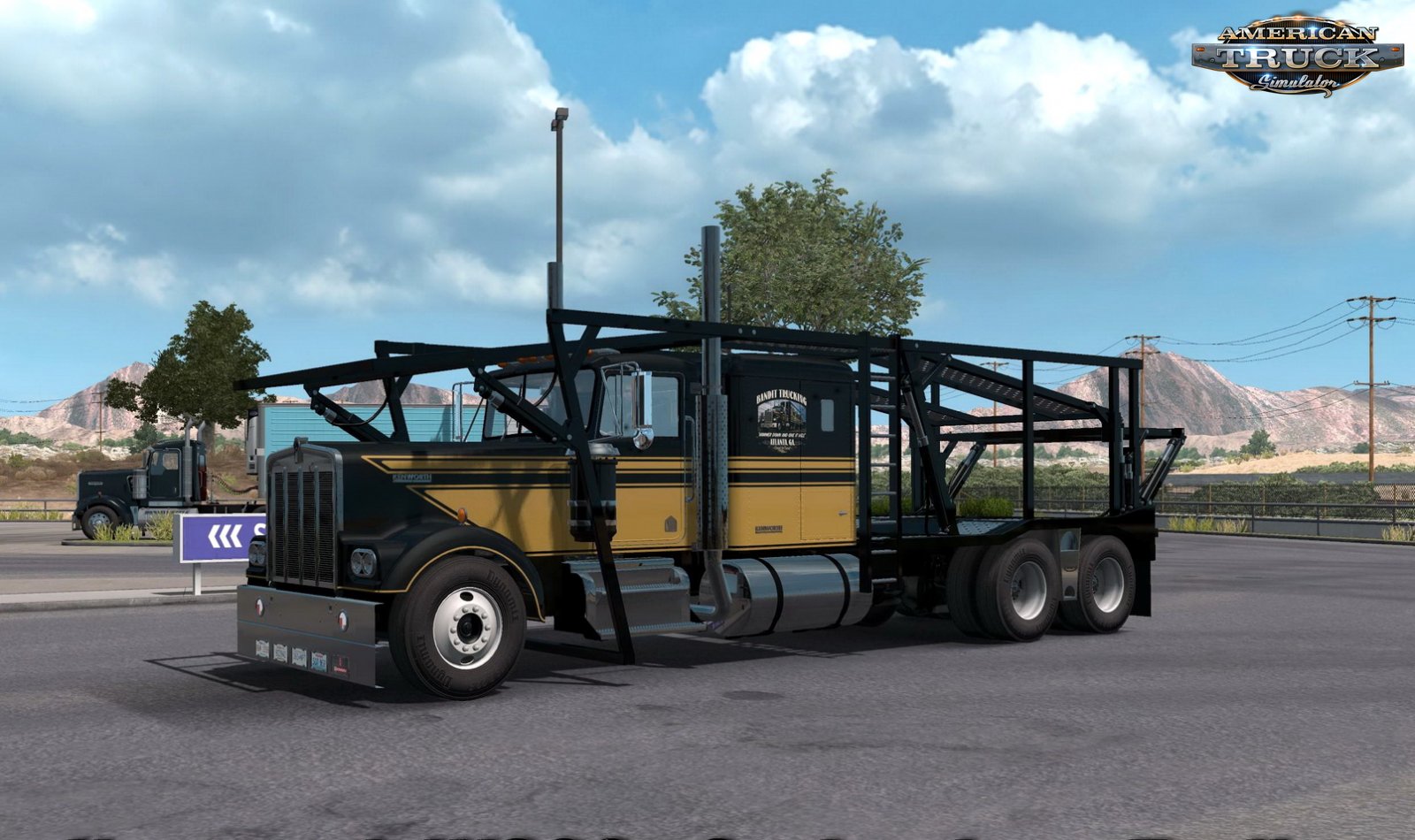 Kenworth W900A Carhauler + Trailer v1.0 (1.35.x)