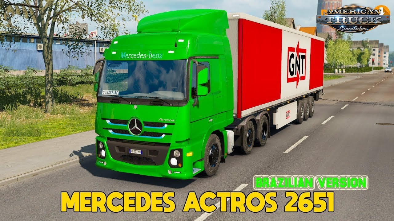 Mercedes Benz Actros 2651 + Interior v1.0 (1.35.x)