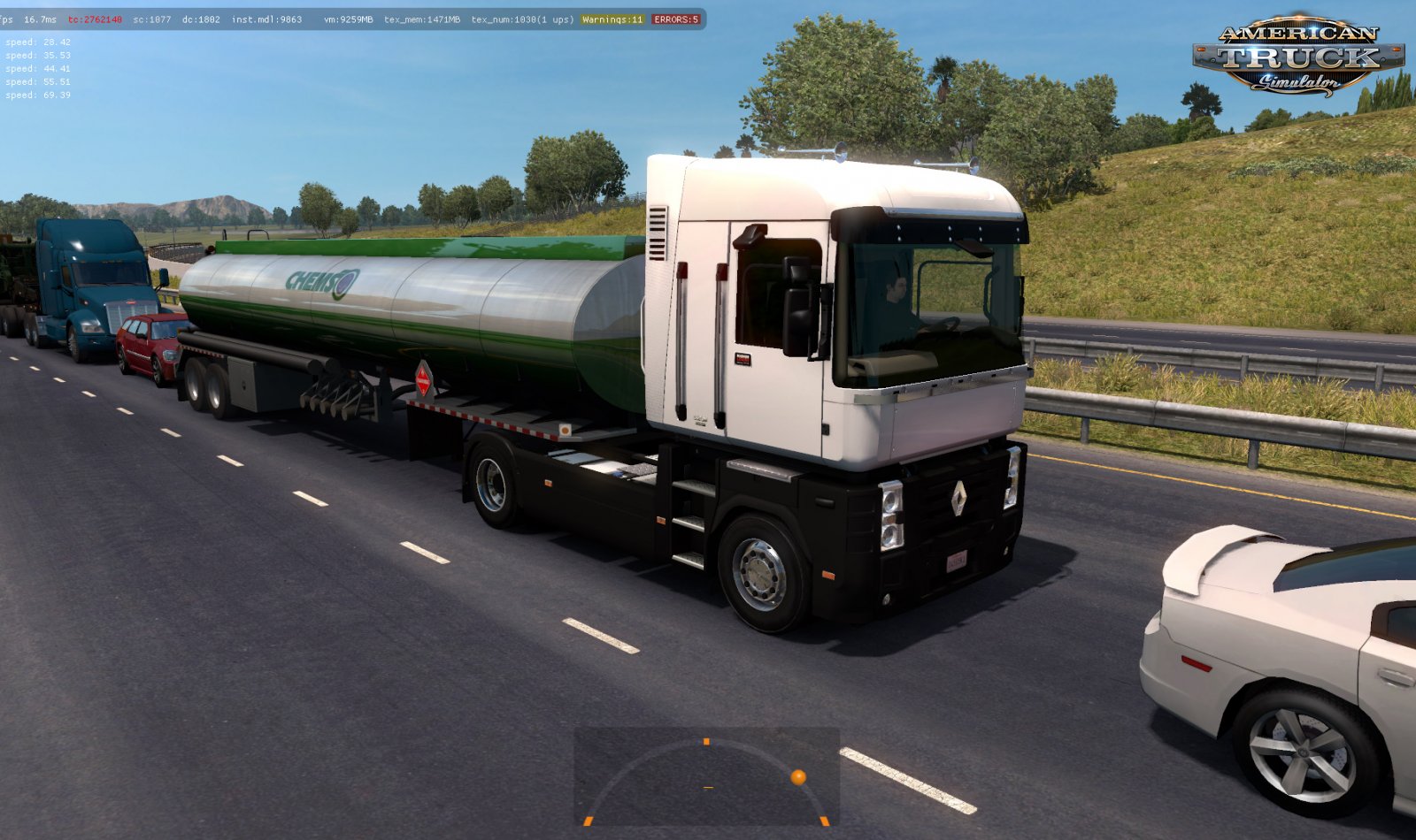 Renault MAGNUM Pack Trucks in Traffic v1.0 (1.35.x)