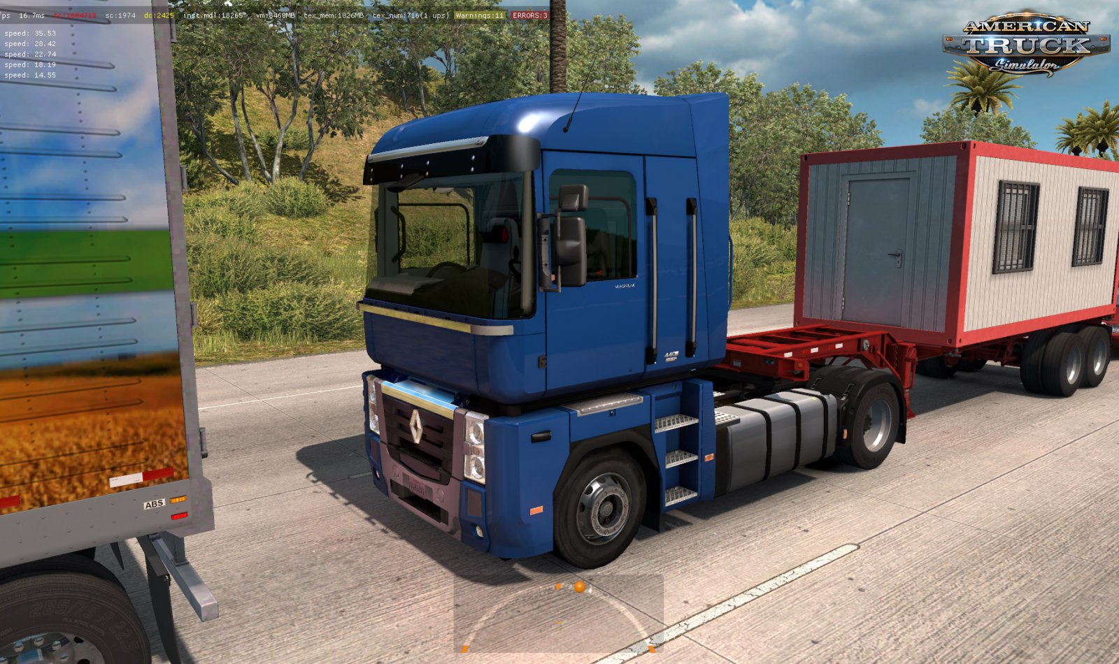 Renault MAGNUM Pack Trucks in Traffic v1.0 (1.35.x)