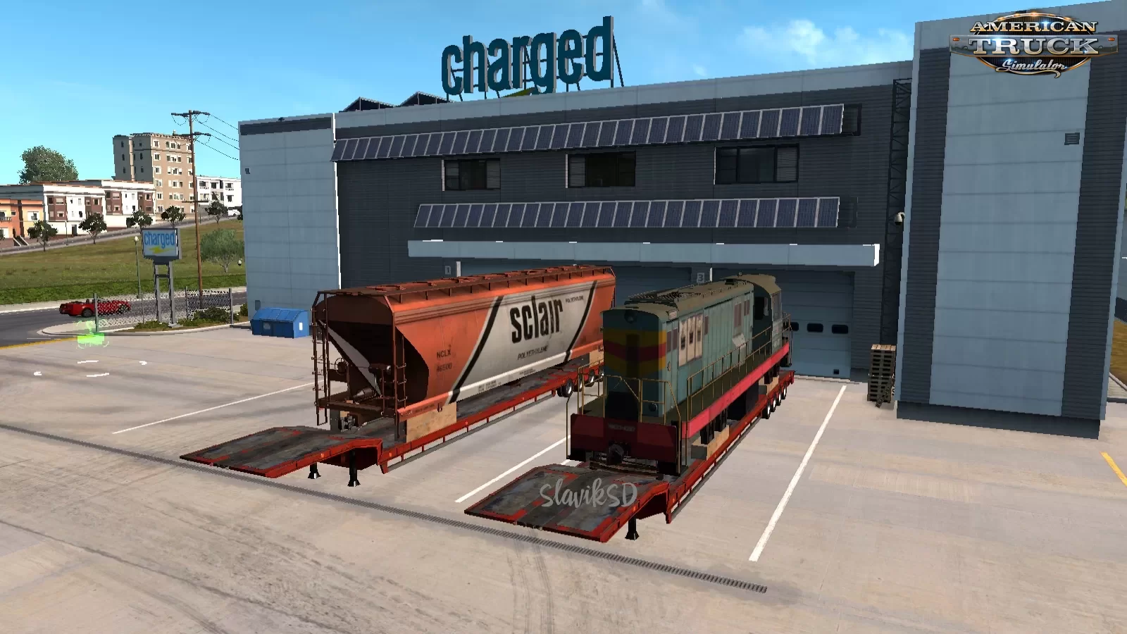 Railway cargo pack by Jazzycat v2.0 from ETS2 to ATS