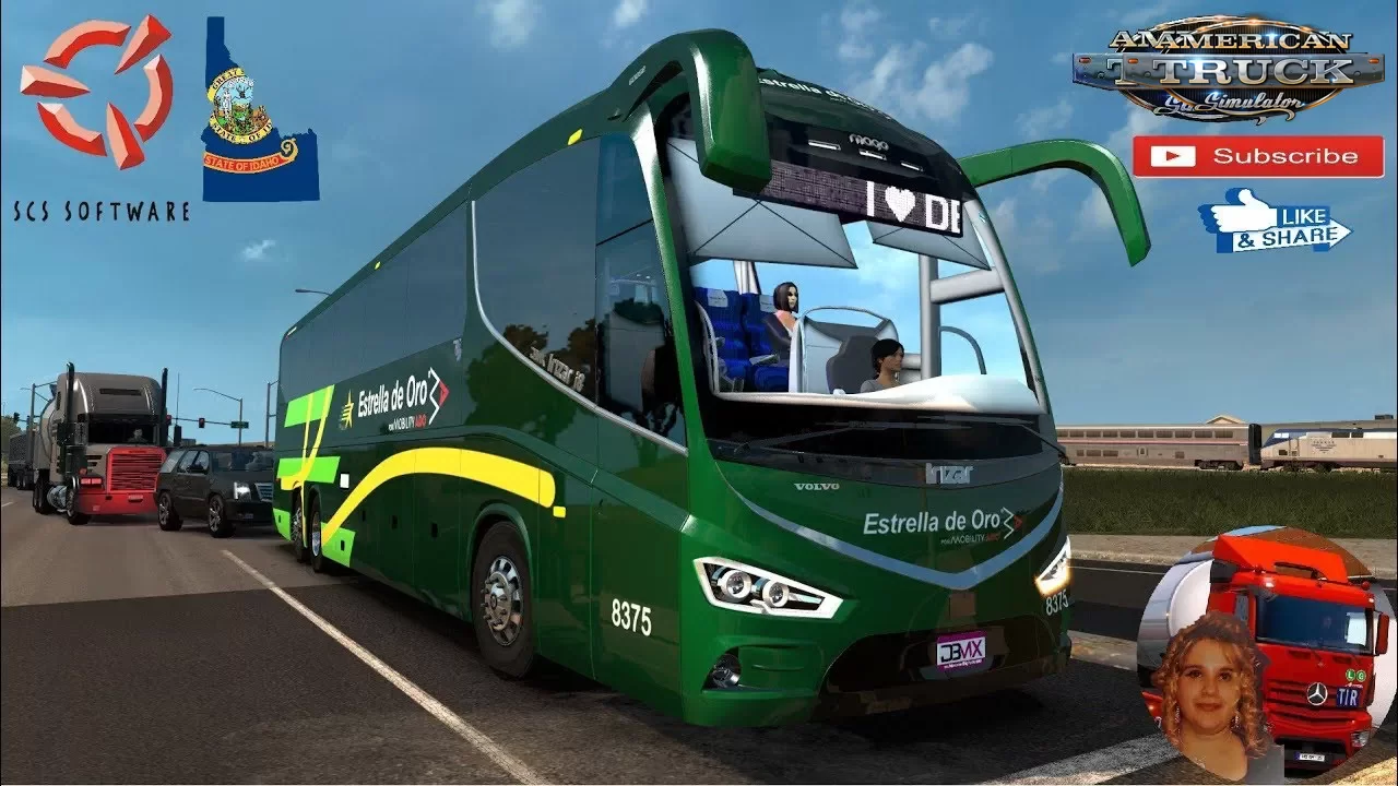 Bus Irizar i8 Lite Version + Interior v2.6 (1.39.x) for ATS