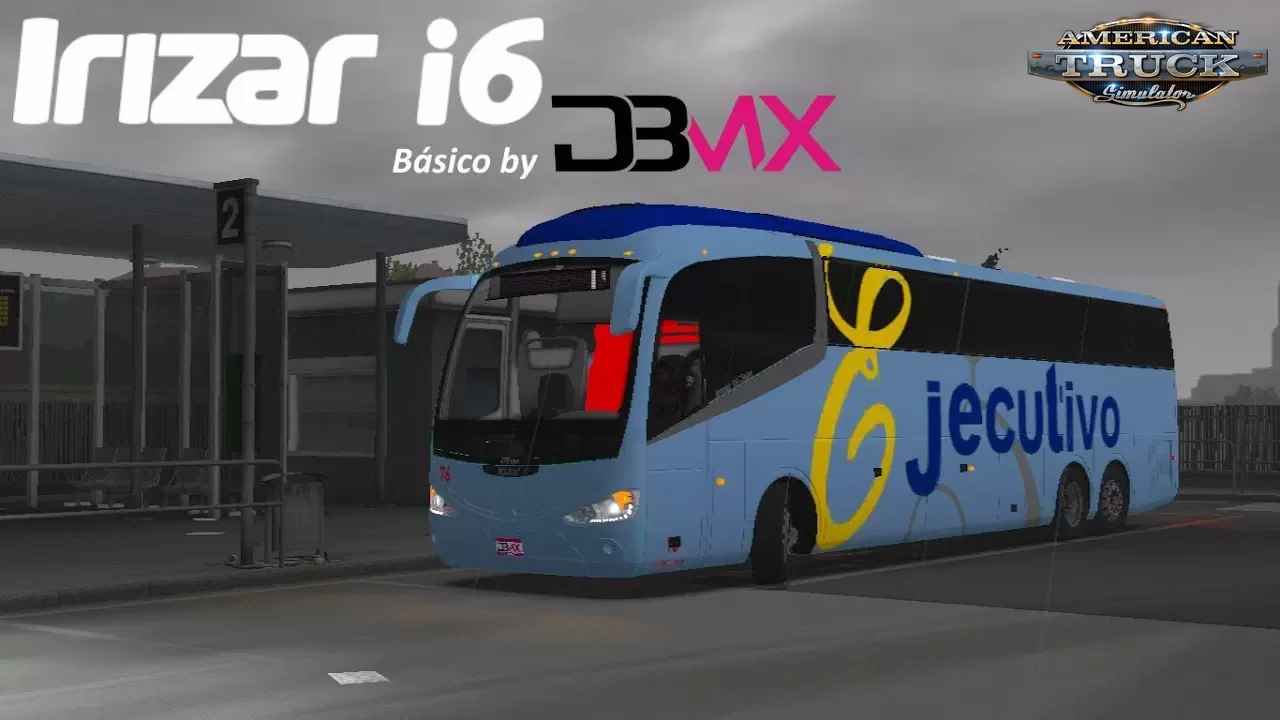 Bus IRIZAR i6 + Interior v1.5 (1.36.x) for ATS