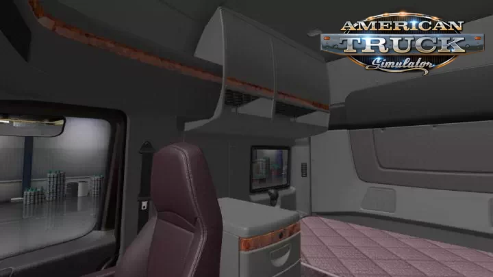 73 Hi-Rise Sleeper Cabin for International Lonestar v1.1 (1.36.x)