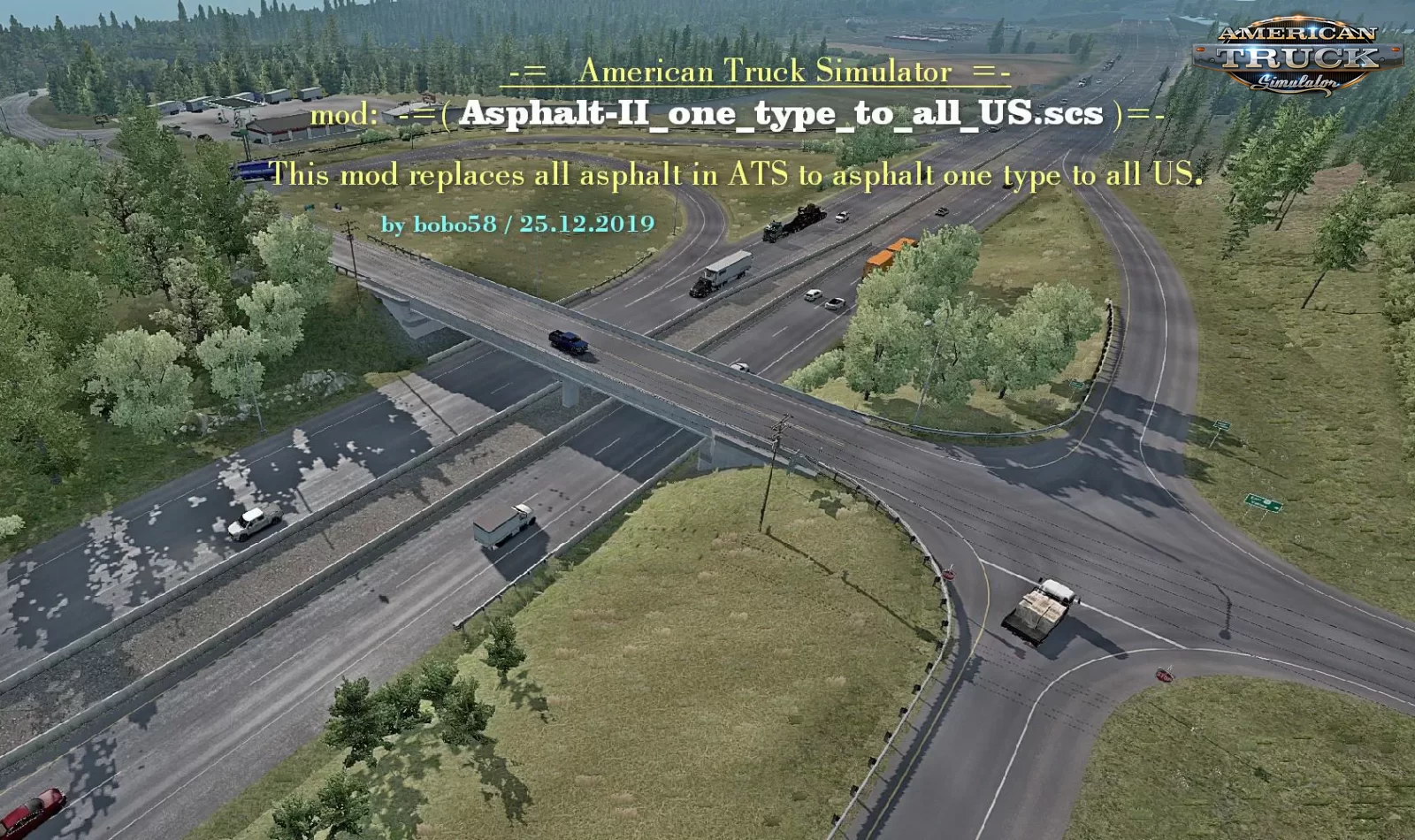 Asphalt Texure v1.0 by bobo58 (1.36.x) for ATS