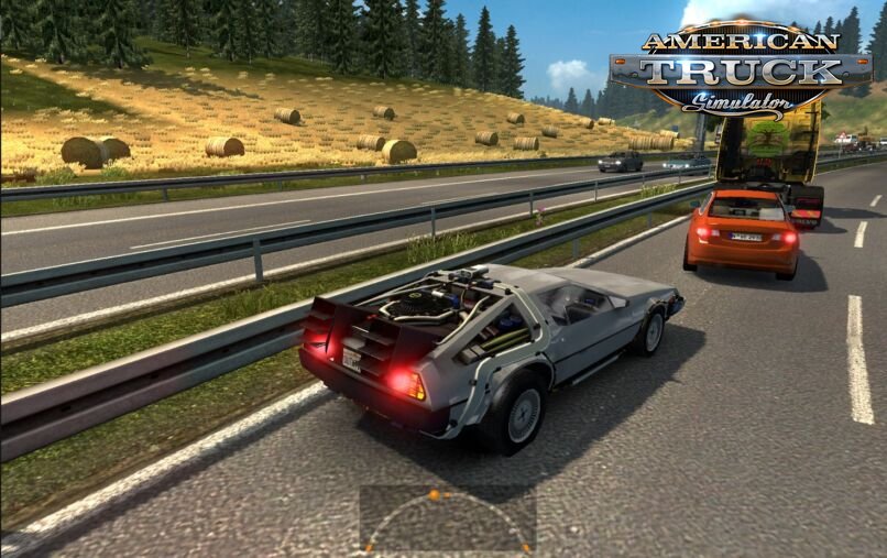DeLorean DMC-12 in Traffic v2.0 (1.36.x)
