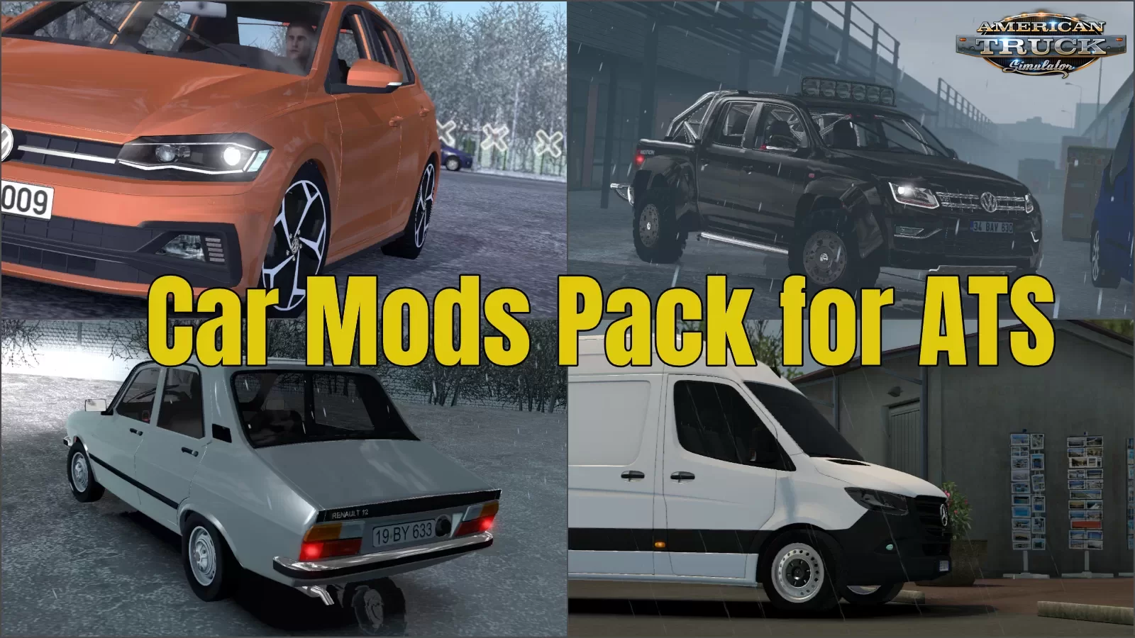 Car Mods Pack v1.0 (1.36.x) for ATS