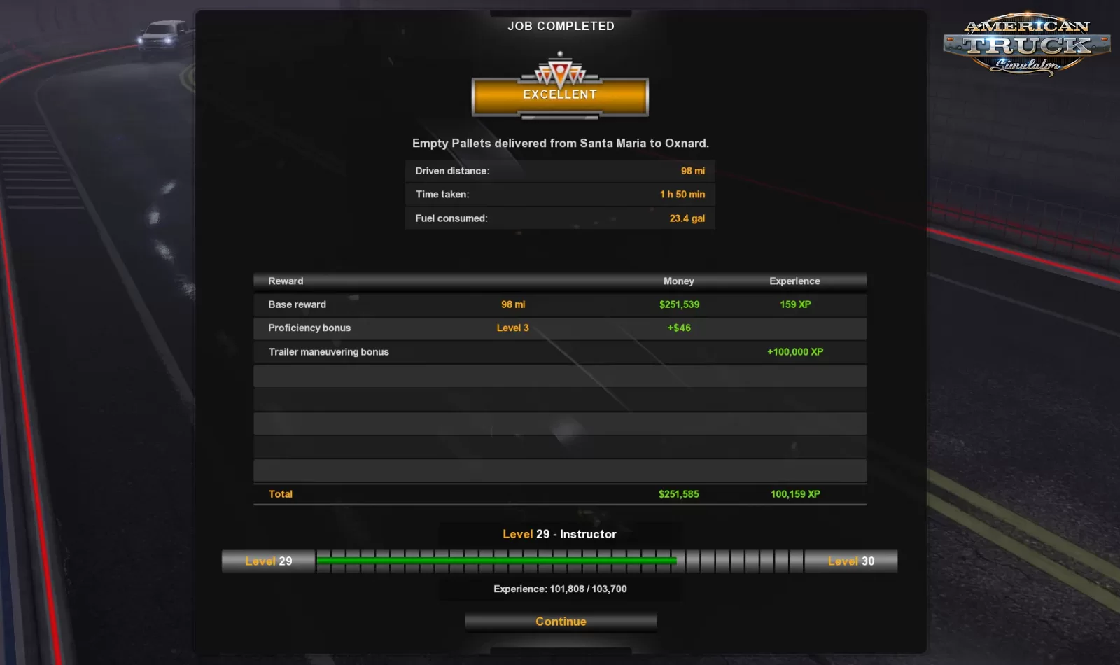 Money & XP Cheat (Jump Starter) v1.0 (1.36.x) for ATS