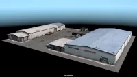 Idaho DLC Landmark Prefabs in ATS