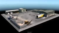 Idaho DLC Landmark Prefabs in ATS