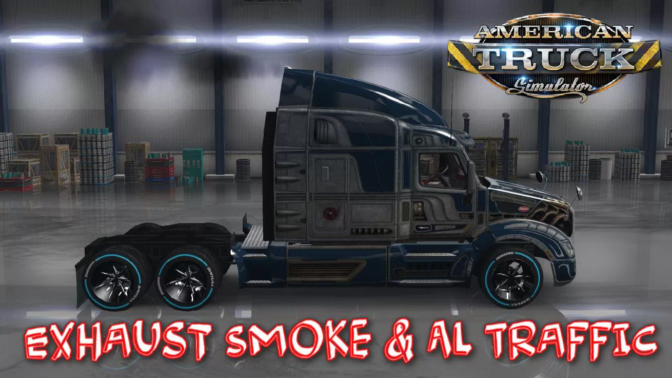 Exhaust Smoke & Ai Traffic v1.0 (1.36.x) for ATS