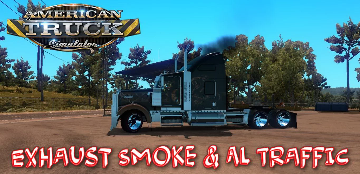 Exhaust Smoke & Ai Traffic v1.0 (1.36.x) for ATS