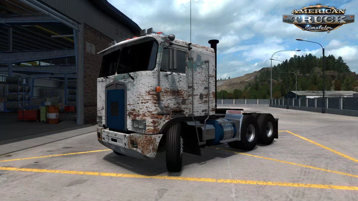 Rekt Paint Skin for Kenworth K100-E v1.0 (1.36.x)