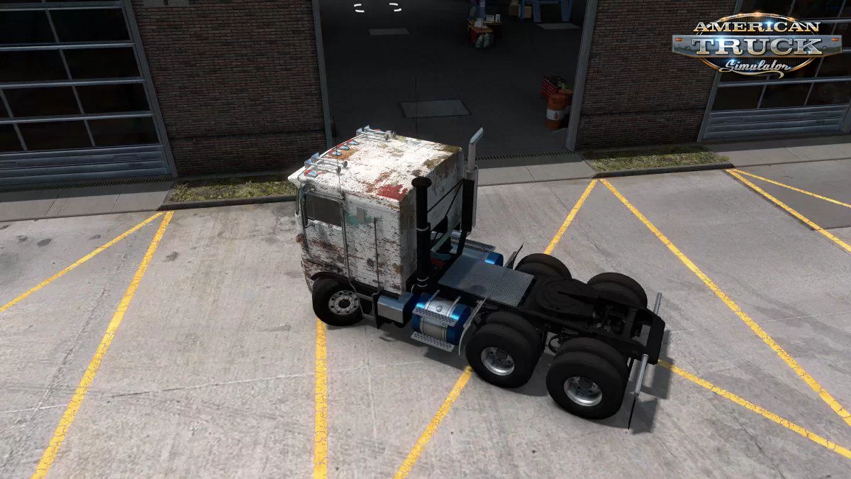 Rekt Paint Skin for Kenworth K100-E v1.0 (1.36.x)