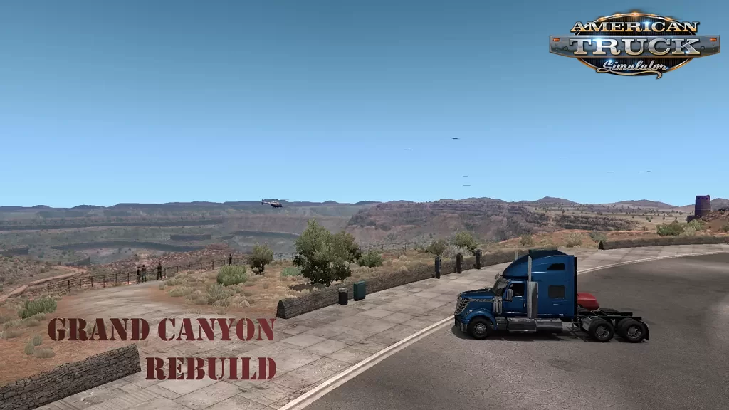 Grand Canyon Rebuild Map v1.3 (1.46.x) for ATS