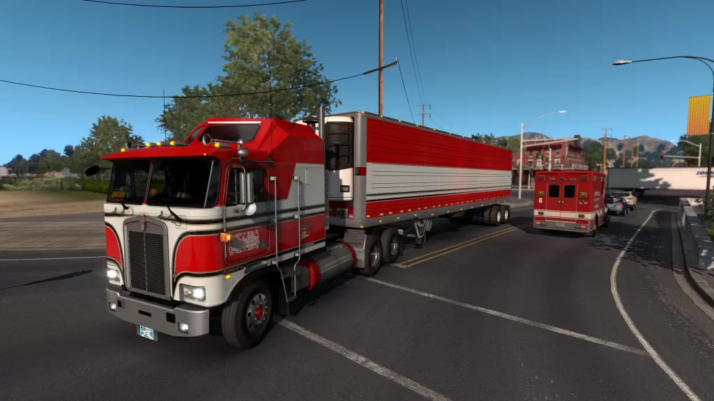 BJ and The Bear truck skin for Kenworth K100E