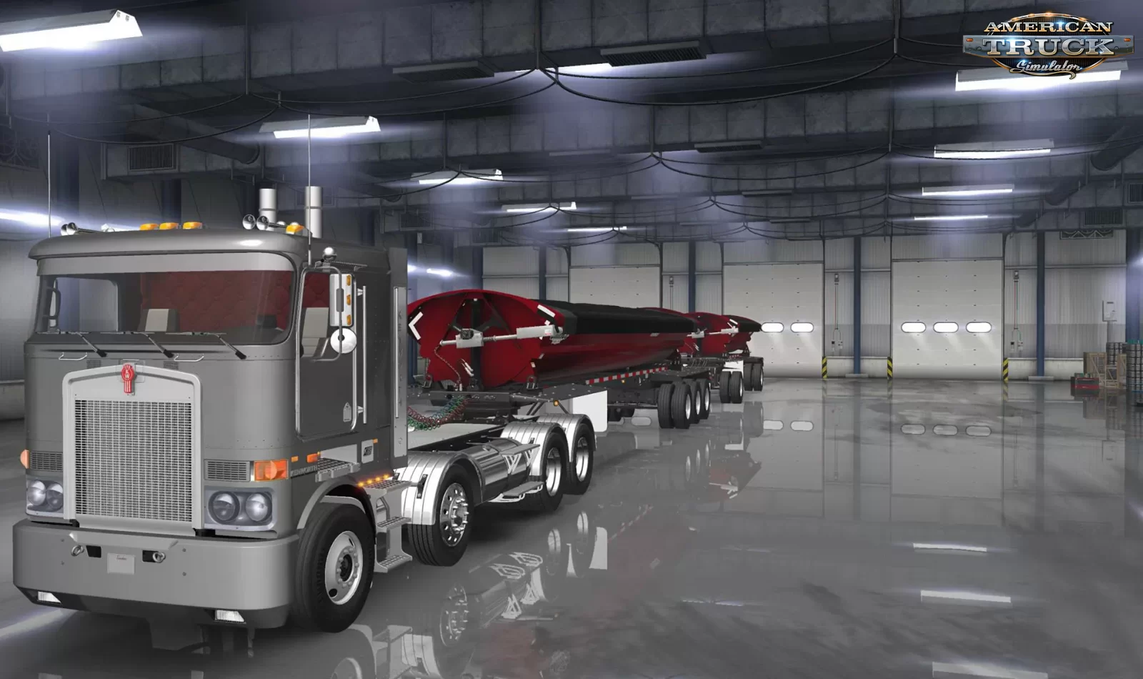 SmithCo Side Dump Double Trailer v2.1 (1.41.x) for ATS