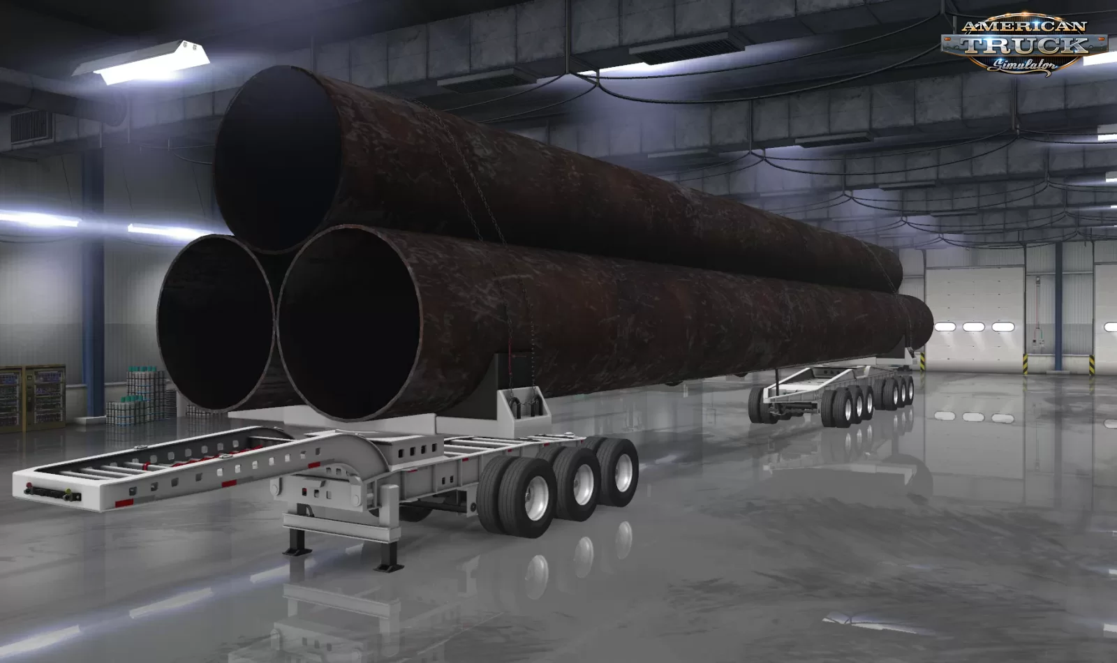 Steerable Dolly Trailer v2.0 by Kishadowalker (1.49.x) for ATS