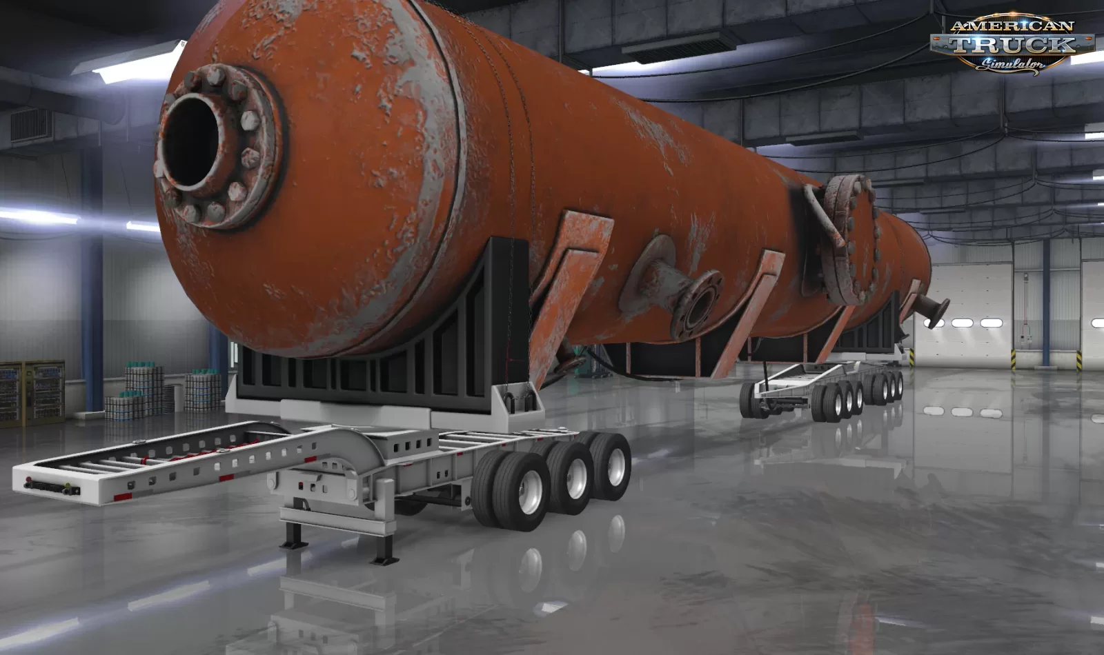 Steerable Dolly Trailer v2.0 by Kishadowalker (1.49.x) for ATS