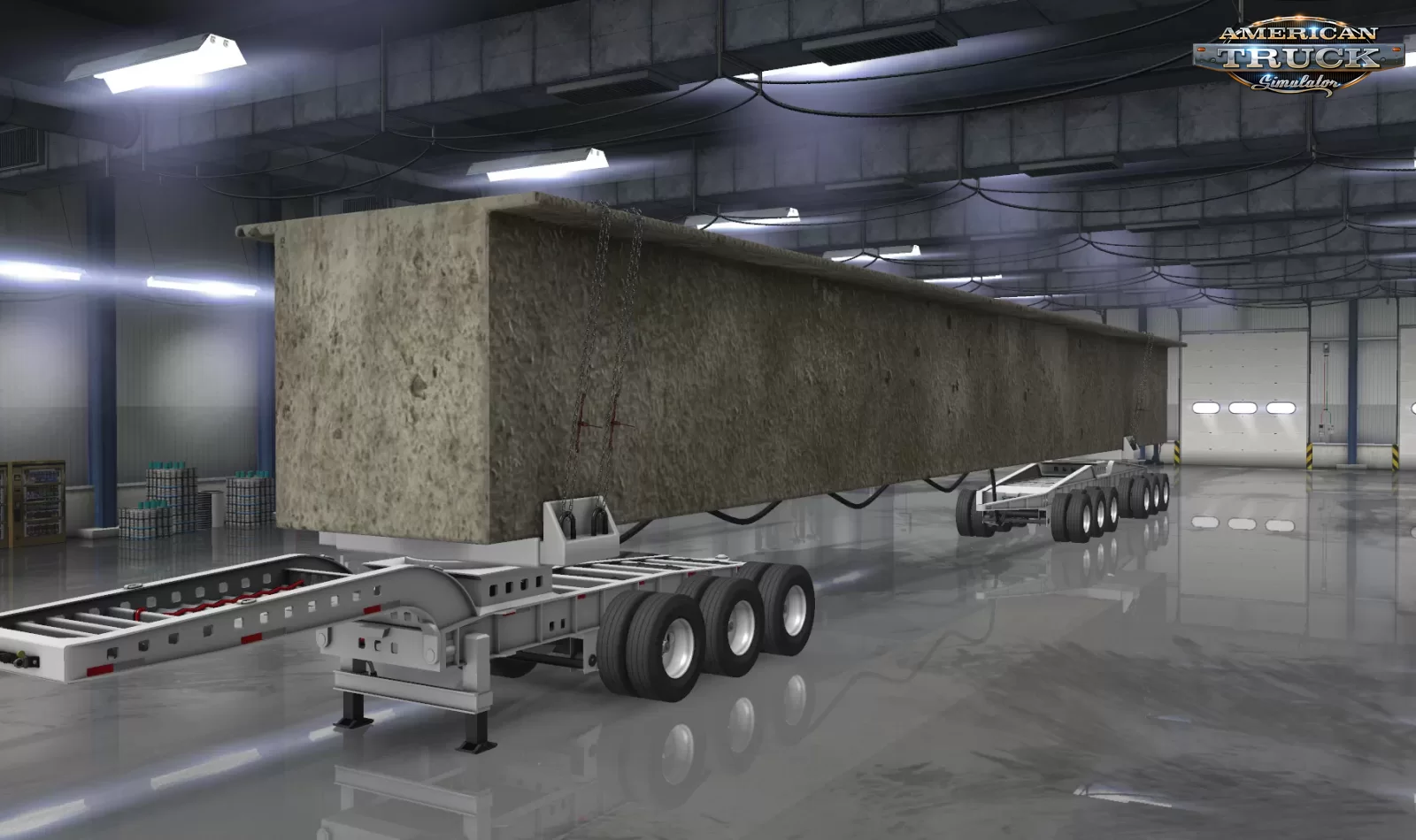 Steerable Dolly Trailer v2.0 by Kishadowalker (1.49.x) for ATS