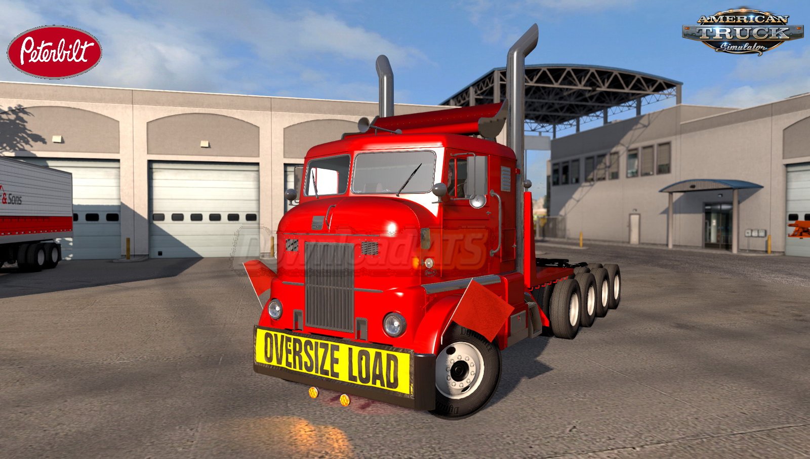 Peterbilt 350 Cabover 1948 + Interior (1.37.x)