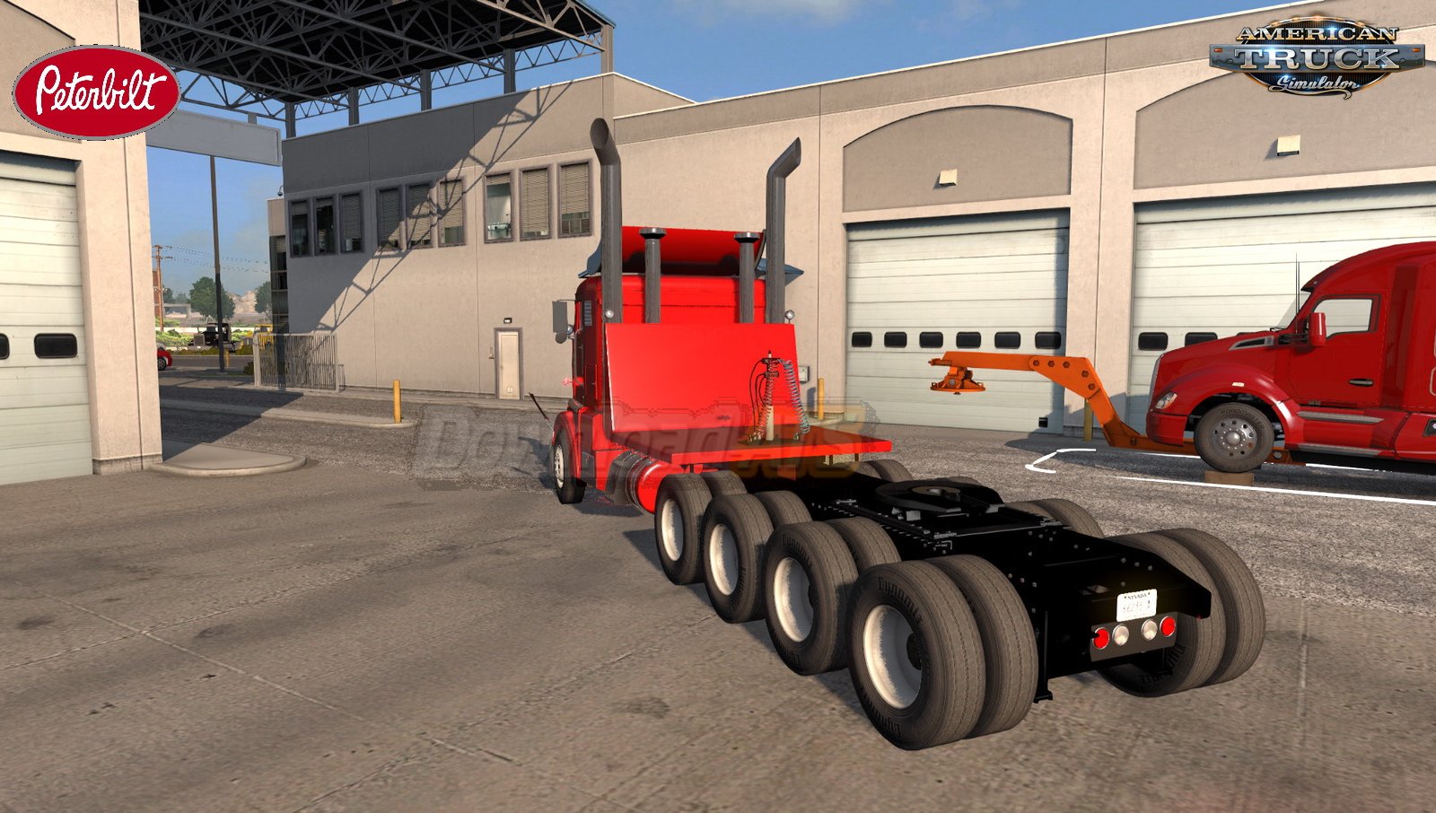 Peterbilt 350 Cabover 1948 + Interior (1.37.x)