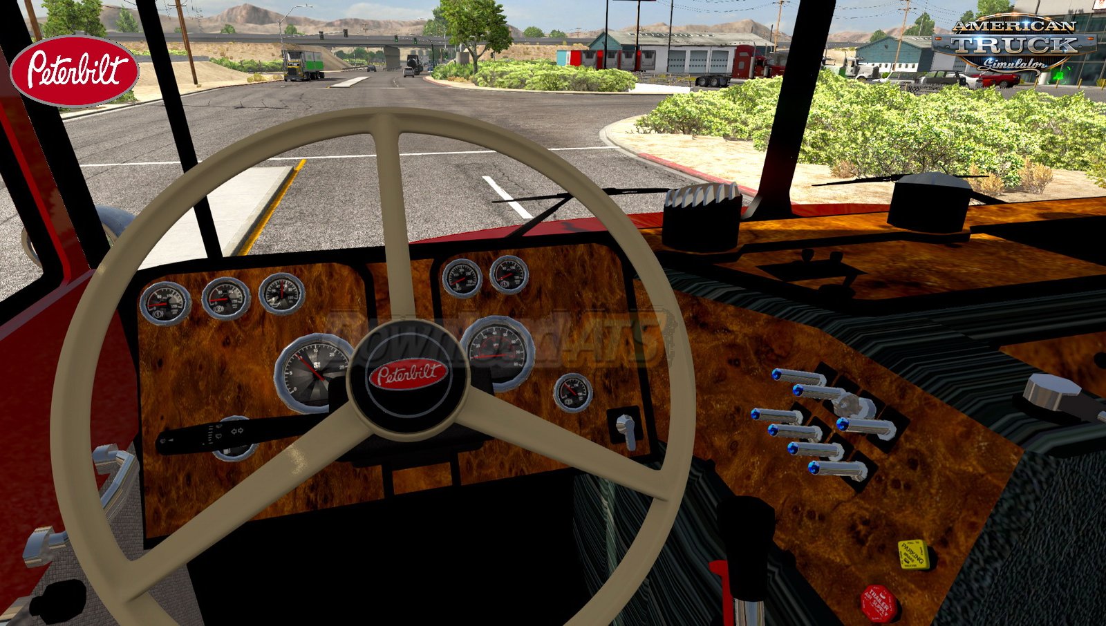 Peterbilt 350 Cabover 1948 + Interior (1.37.x)