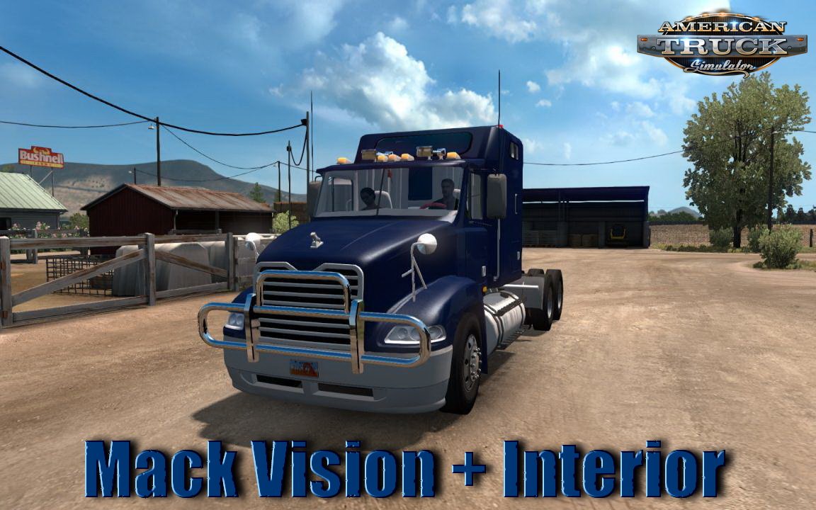 Mack Vision + Interior v3.1 by TIO_ARIEL (1.38.x)