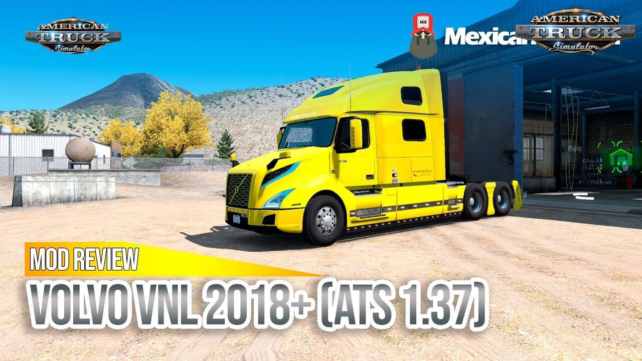 Volvo VNL 2018 v2.24 by Galimim - American Truck Simulator