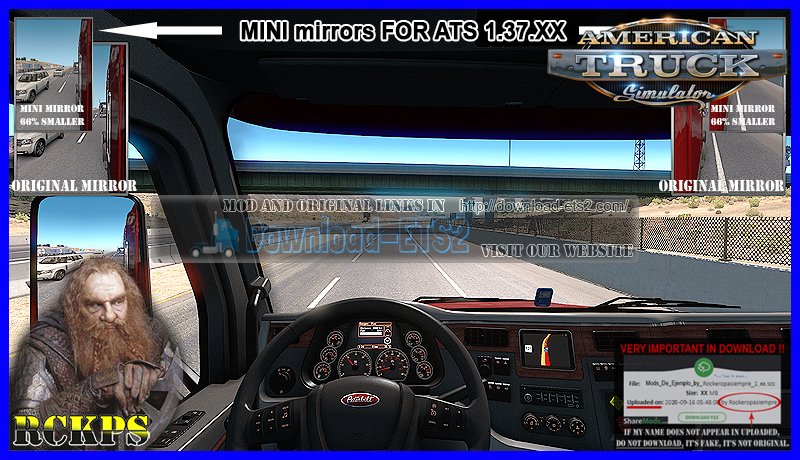 Mini Mirrors for ATS 1.37.XX