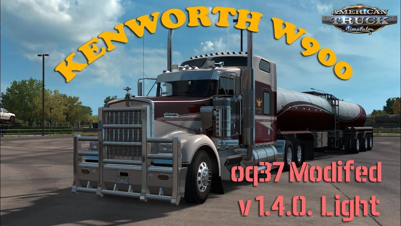 Kenworth W900 Light v1.5 Edit by oq37 (1.38.x)