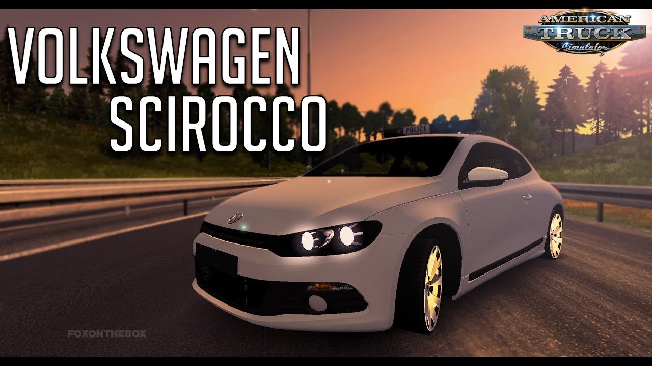 Volkswagen Scirocco + Interior v1.8 (1.42.x) for ATS