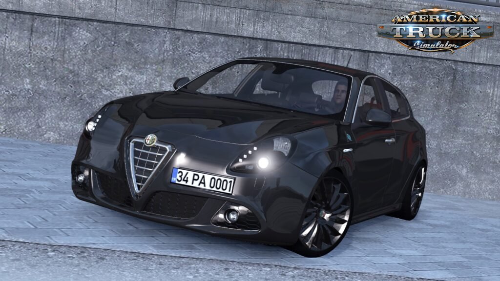 Alfa Romeo Giulietta + Interior v2.2 (1.46.x) for ATS