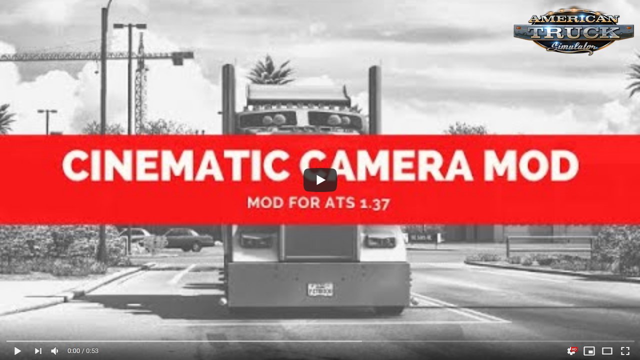 Cinematic Camera Mod v1.0 by Wisper (1.37.x)