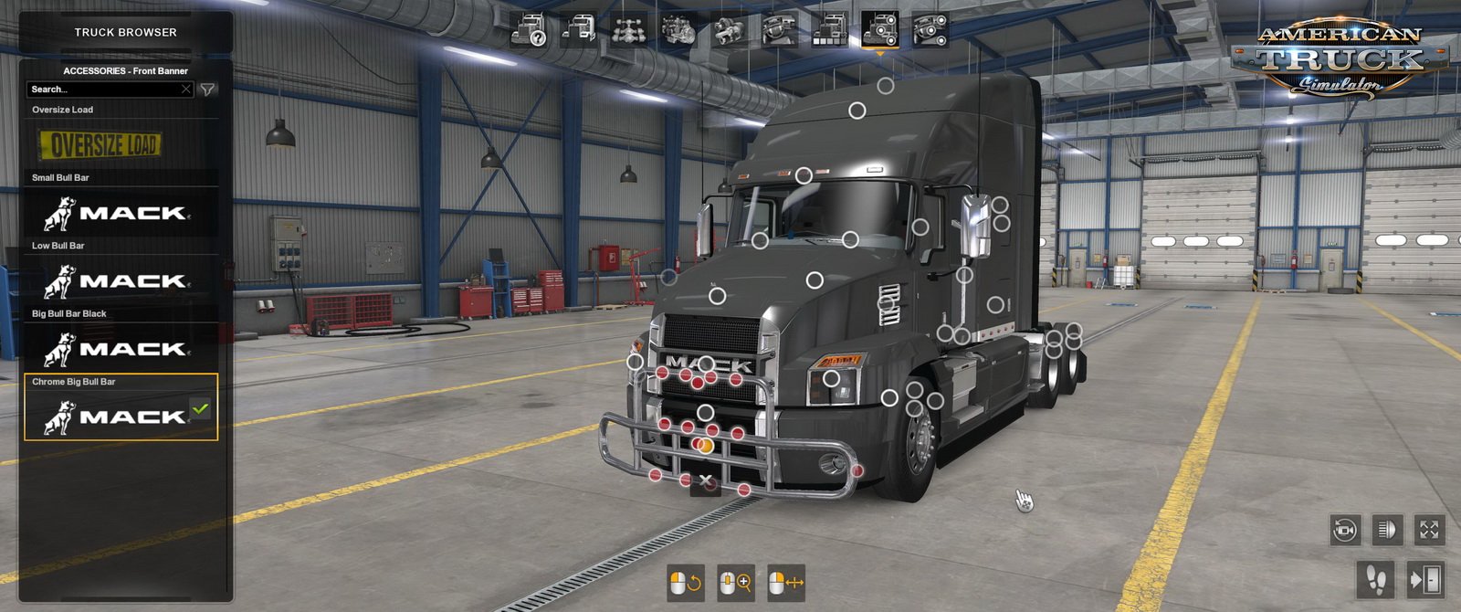 Bullbars for SCS Mack Anthem v1.0  (1.38.x)