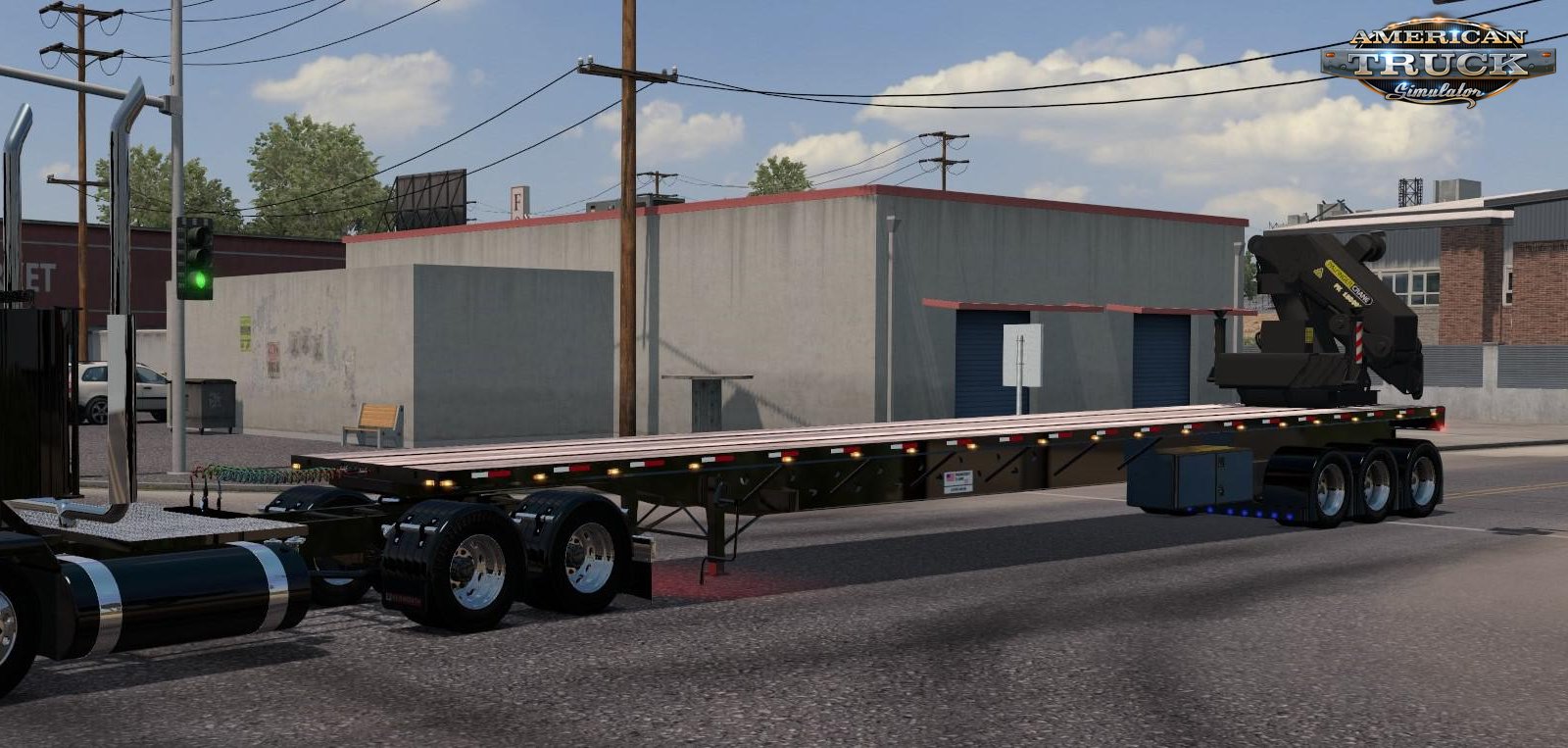 Transcraft tl2000 Trailer With Crane v1.0 (1.38.x)