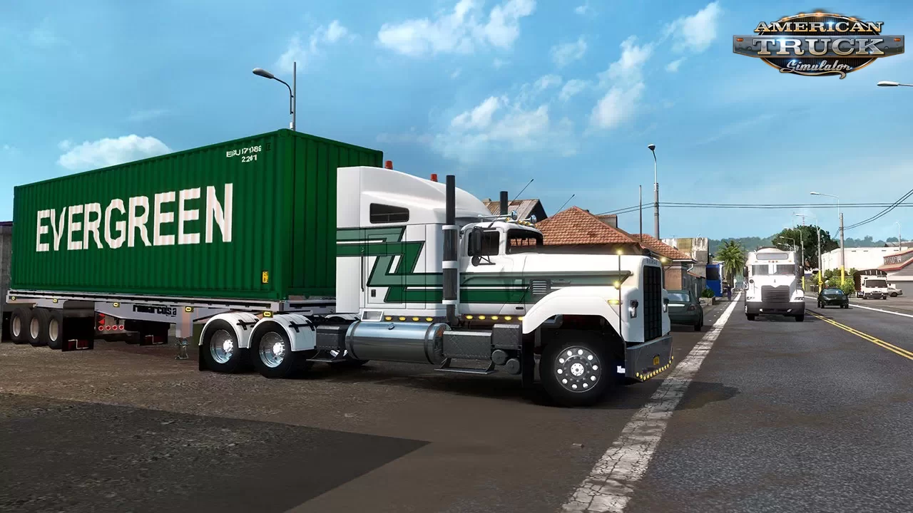 Dodge CNT 900 Truck + Interior v2.0 (1.38.x) for ATS
