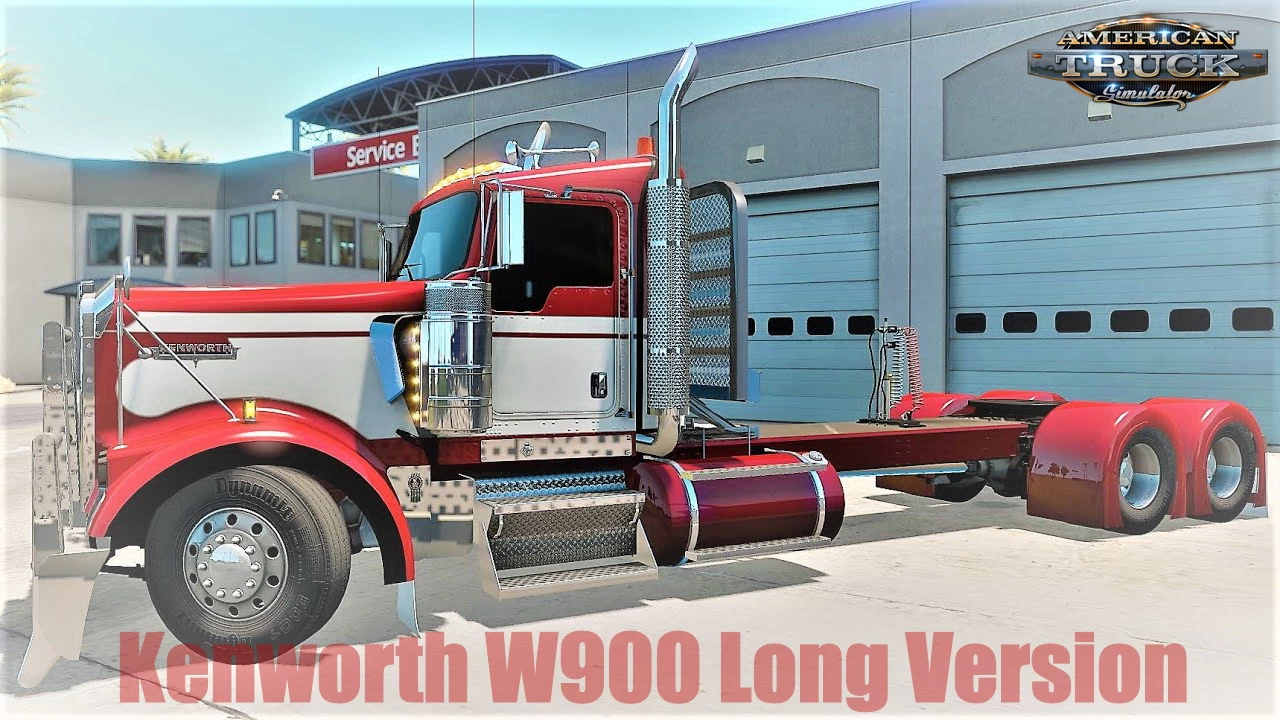 Kenworth W900 Long Version v1.4 (1.48.x) for ATS