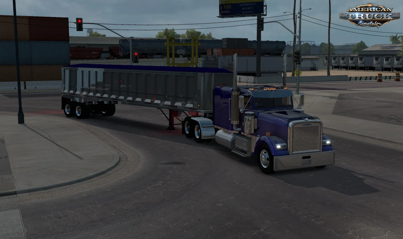 Travis End Dump Trailer v1.3 (1.40.x) for ATS