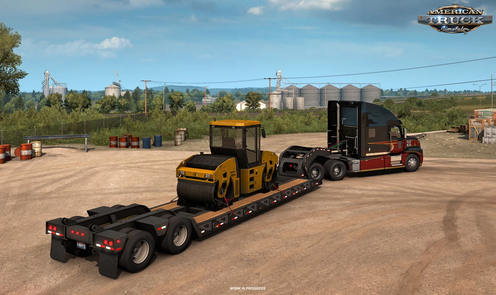 American Truck Simulator: Lowboy Trailers soon in ATS