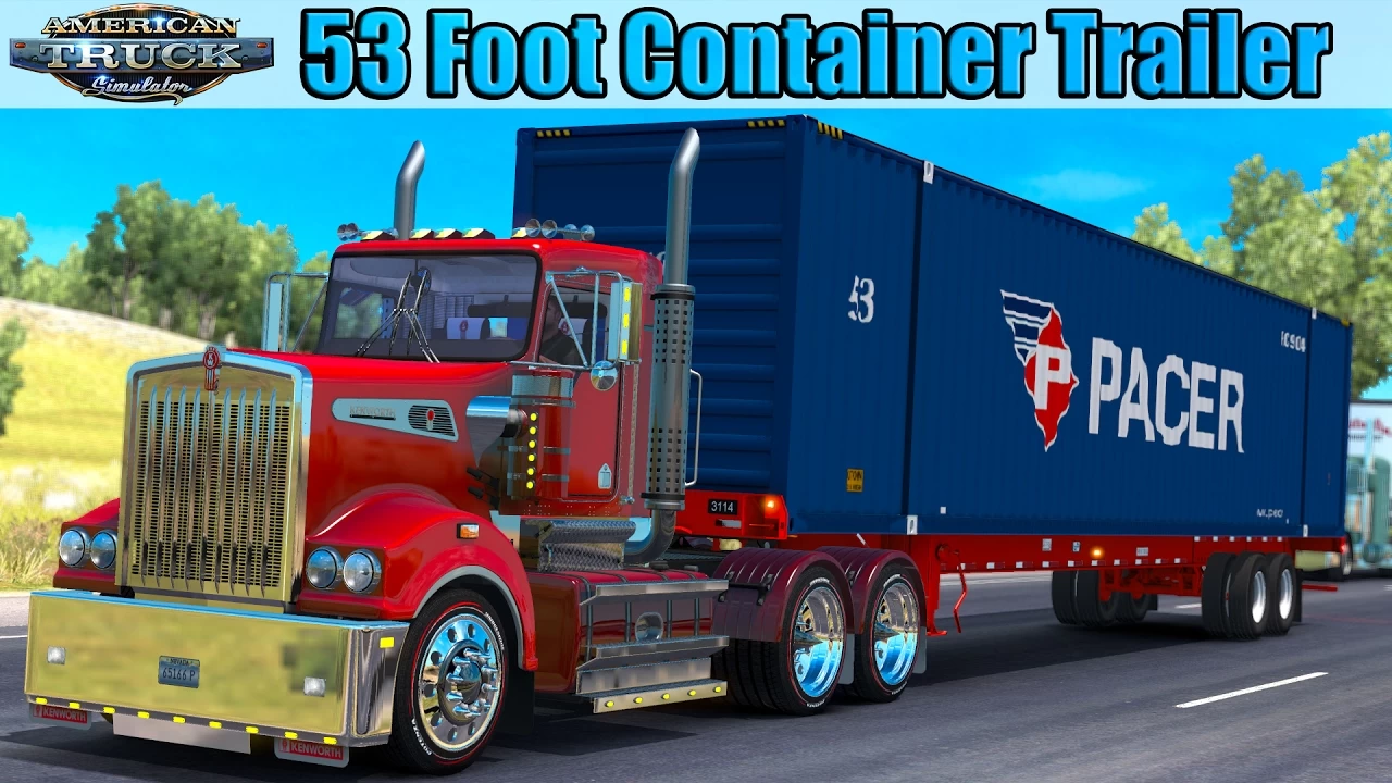 53-Foot Container Trailer v1.1 (1.40.x) for ATS