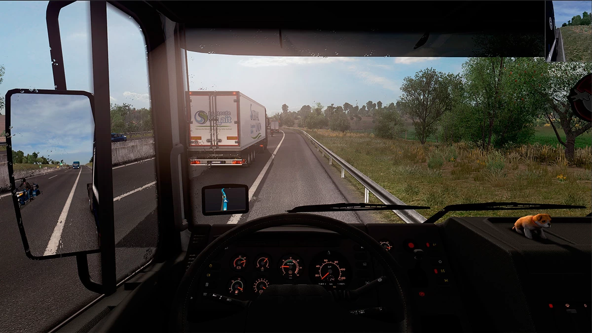 Top Corner & Small Mirrors v1.5 (1.43.x) for ATS