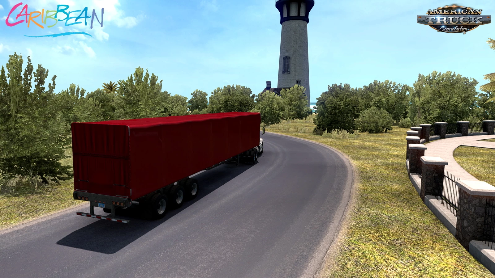 Caribbean Map v1.3.4 by TerraMaps (1.49.x) for ATS