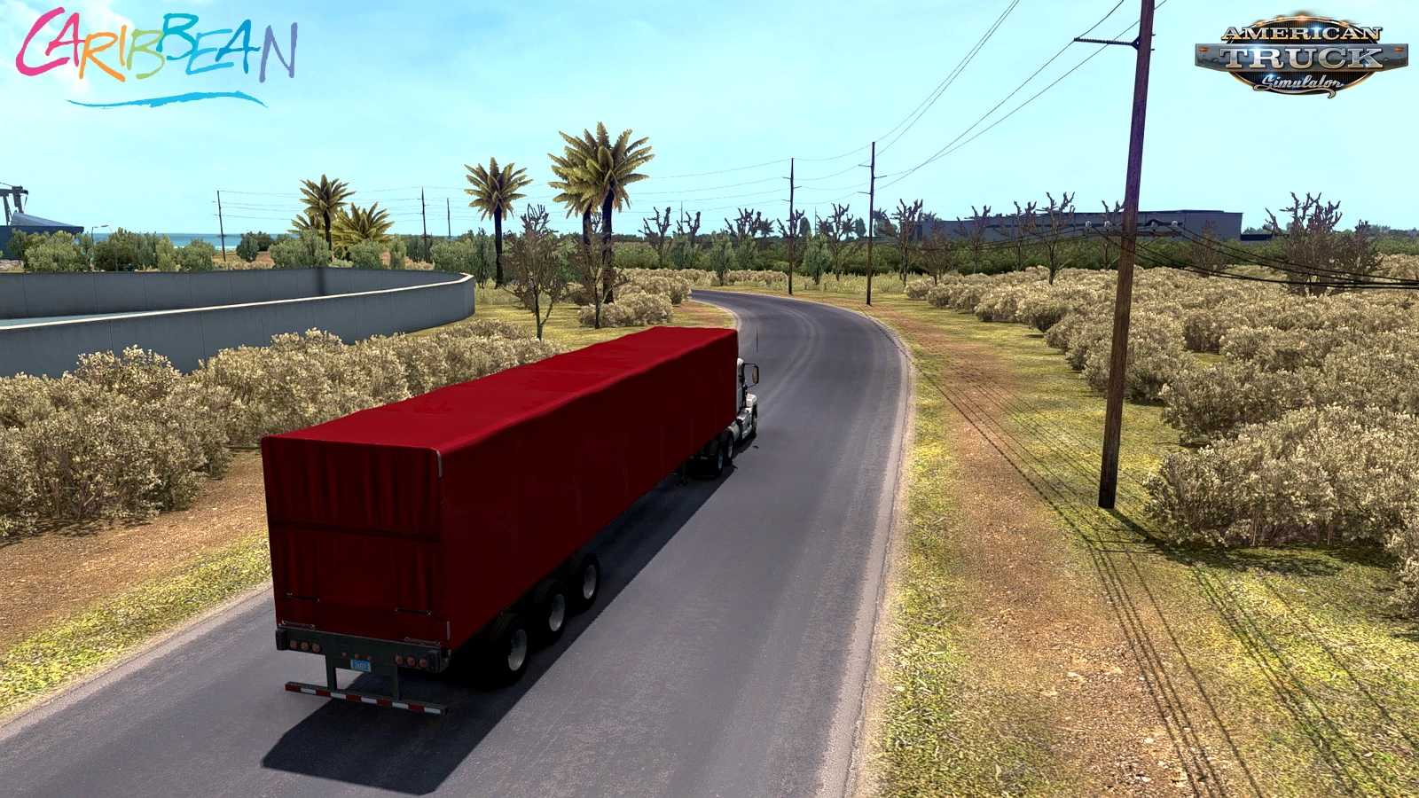 Caribbean Map v1.2.2 by TerraMaps (1.44.x) for ATS
