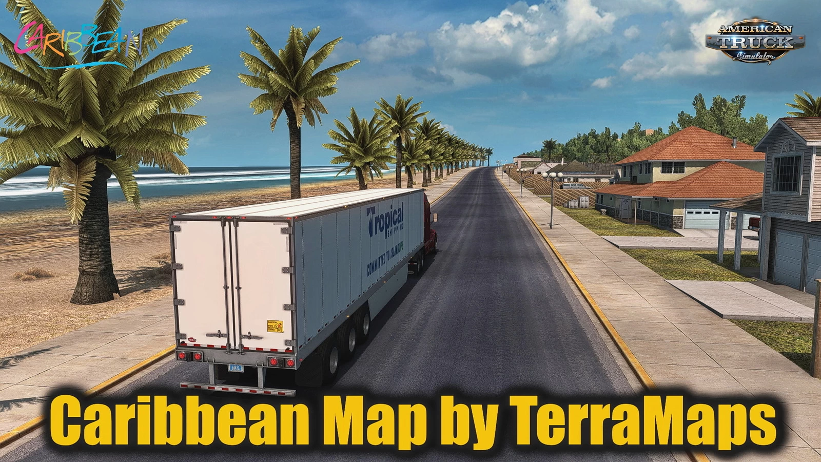 Caribbean Map v1.3.4 by TerraMaps (1.49.x) for ATS