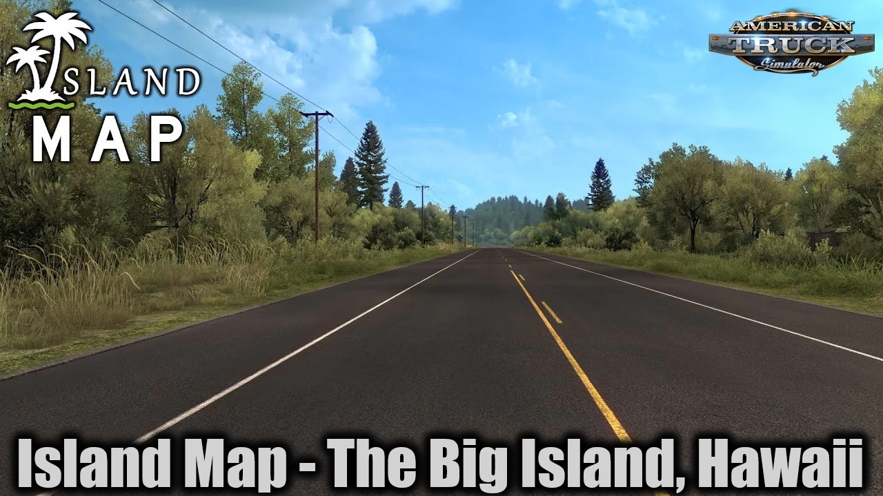 Island Map - The Big Island, Hawaii v0.2.1 (1.43.x) for ATS