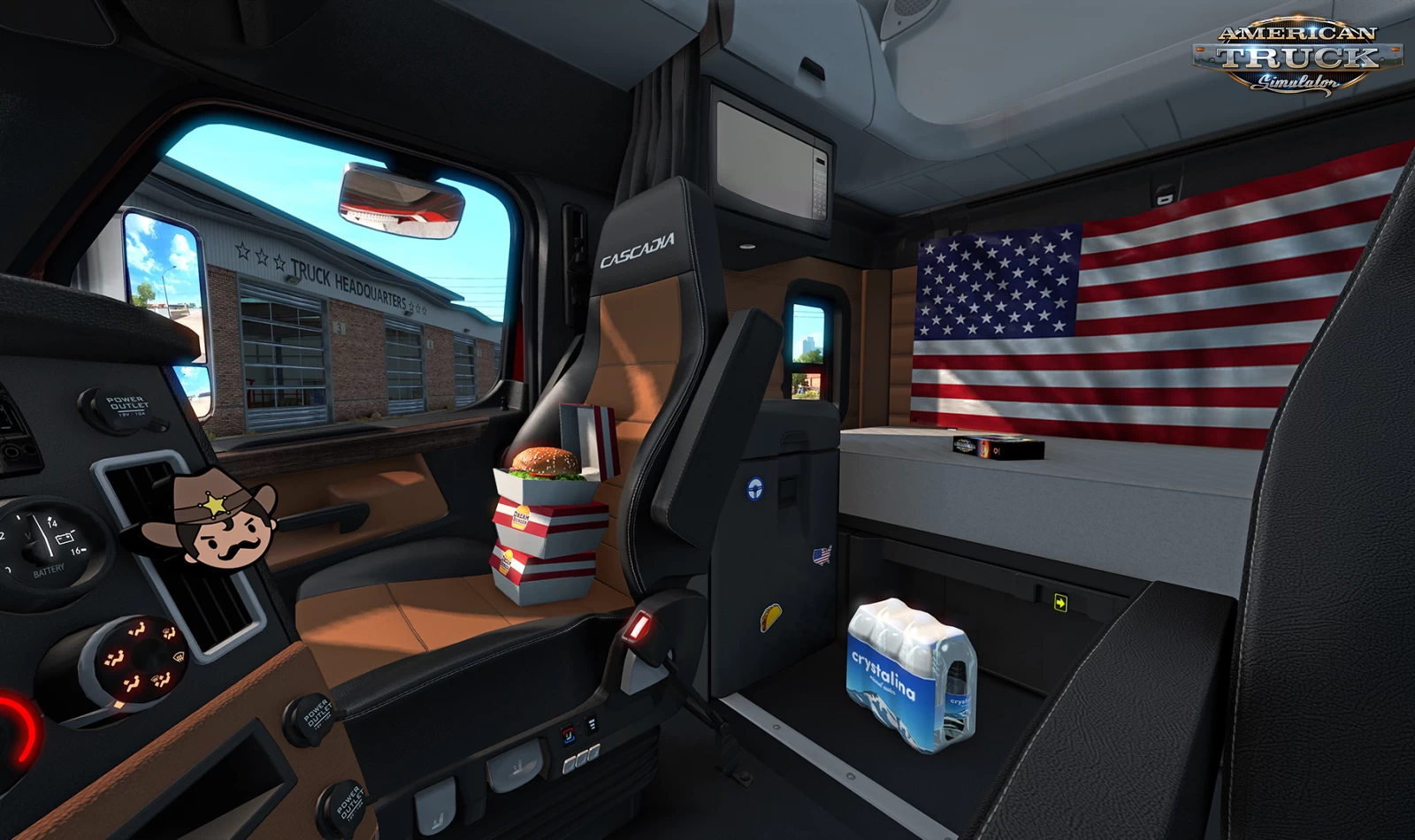 Cabin Accessories DLC Released for American Truck Simulator